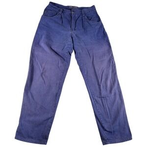 Vintage Unionbay Authentic Jeans Mens 34x32 Blue Denim Cotton Straight Leg